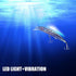 Electric Vibration Fishing Lure USB Charging LED Light Bait for Ultimate Fish Attraction